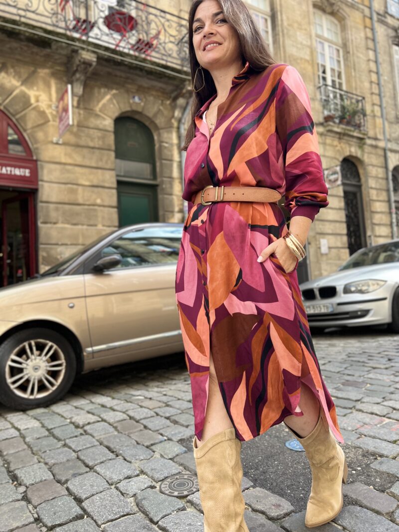 Patron couture PDF robe chemise JANE