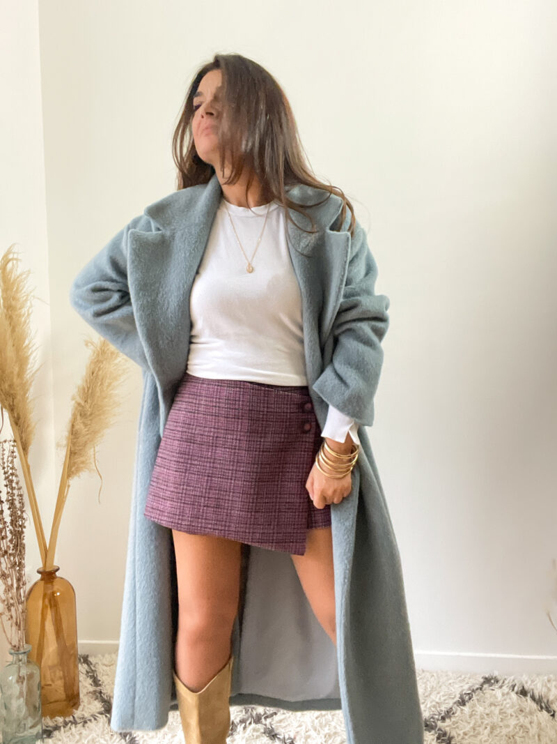 Patron couture jupe steffi lana bleu