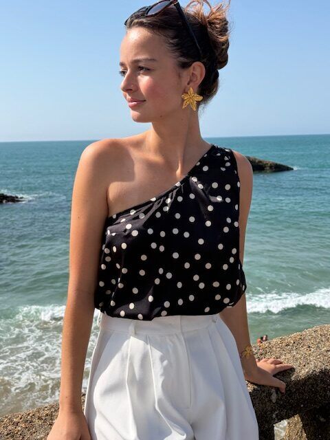 Patron blouse Charline pois