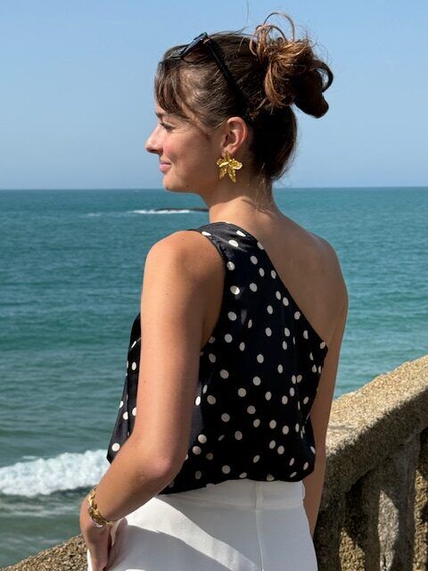 Patron blouse Charline pois dos