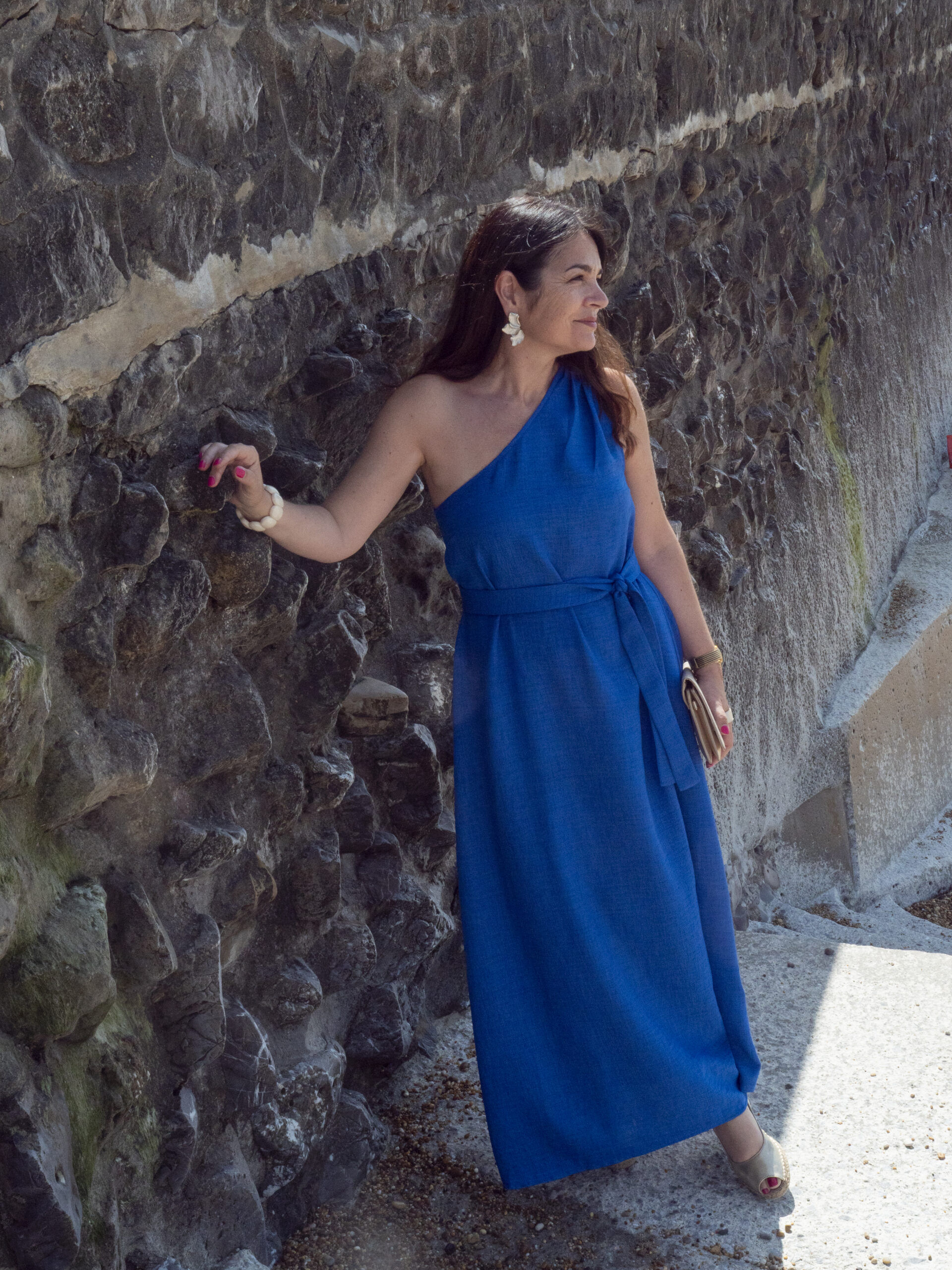 Patron PDF robe charline Bleu